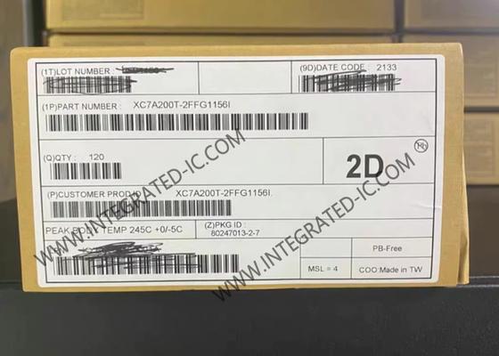 High Performance XC7A200T-2FFG1156I 1156-BBGA Field Programmable Gate Array