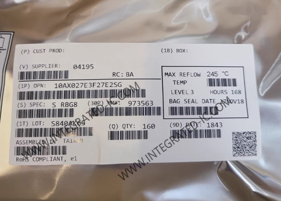 10AX027E3F27E2SG Field Programmable Gate Array High-Performance Arria 10 GX FPGA IC