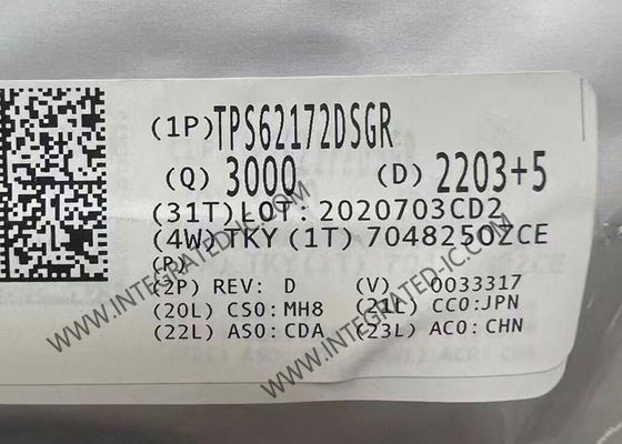 TPS62172DSGR Integrated Circuit Chip 3V To 17V 0.5A Step-Down Converters With DCS-Control™