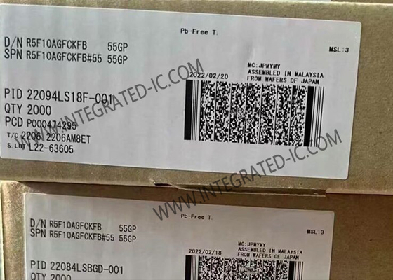R5F10AGFCKFB Microcontroller MCU 16-Bit Single Chip Microcontrollers LQFP48 RL78 MCU