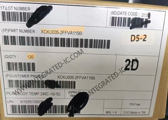 XCKU035-2FFVA1156I Field Programmable Gate Array Kintex UltraScale FPGA IC FCBGA1156
