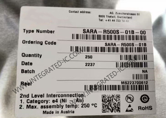 Wireless Communication Module SARA-R500S-01B 2.1GHz 23dBm LTE-M And NB-IoT Modules