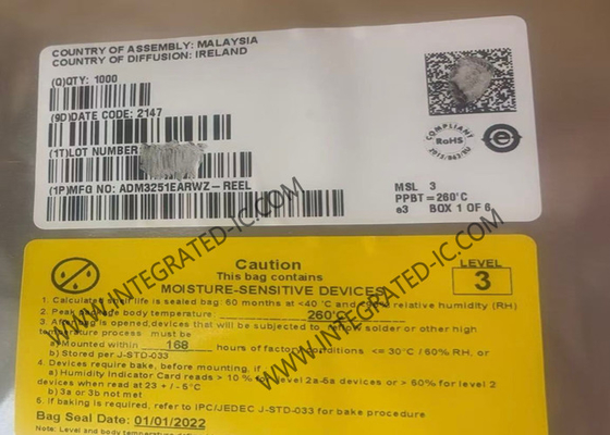 Integrated Circuit Chip ADM3251EARWZ Isolated Single-Channel RS-232 Line Driver