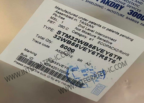 STM32WB55VEY6TR Microcontroller MCU 2Mbps Multiprotocol Wireless 32Bit MCU WLCSP100