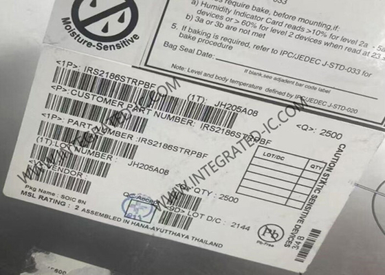 IRS2186STRPBF Integrated Circuit Chip 600V EiceDRIVER High Side And Low Side Gate Driver