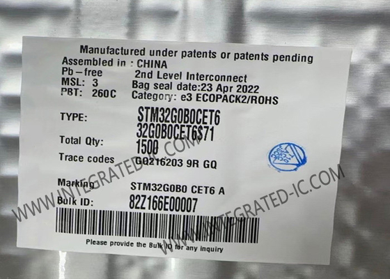 STM32G0B0CET6 32-Bit Single-Core 64MHz 512KB Embedded Microcontrollers IC