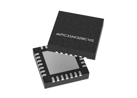 DSPIC33AK32MC102T-H/M7 Microcontroller MCU 200MHz Digital Signal Controllers VQFN28