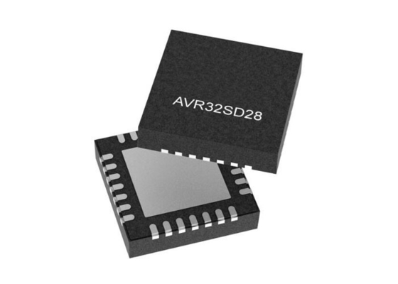 AVR32SD28T-I/3LW Microcontroller MCU 8Bit Dual Core MCU VQFN28 AVR SD Microcontroller