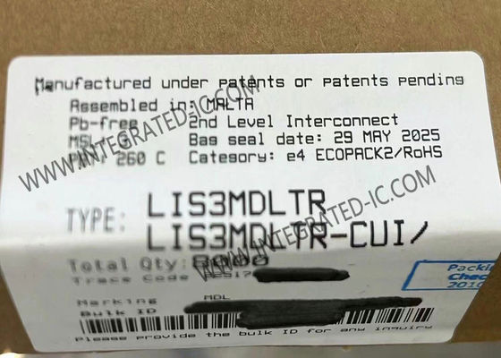 LIS3MDLTR Sensor IC Ultra-Low-Power High-Performance 3-Axis Magnetic Sensor