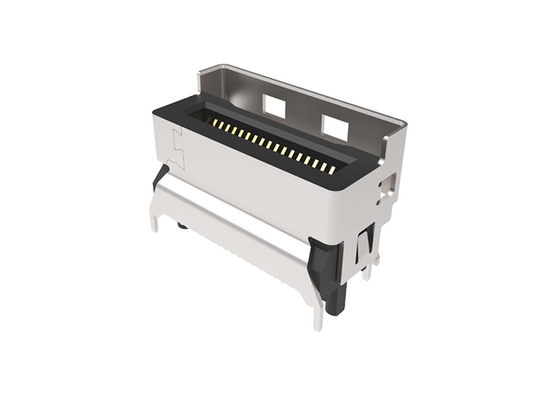 G97V21313HR Connectors 0.60mm Pitch 85Ω Mini Cool Edge IO Connector For Baseband