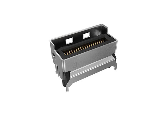 G97V21312HR Connectors 0.60mm Pitch 56Gb/s  85Ω Mini Cool Edge IO Connector