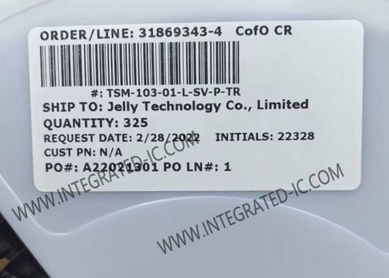 TSM-103-01-L-SV-P-TR Connectors Board To Board Connectors 3POS Terminal Strip