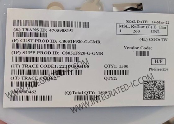 C8051F920-G-GM Microcontroller MCU 8051 Core 25MHz Ultra Low-Power 8-Bit MCU QFN-32