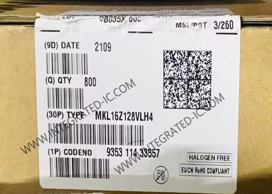 MKL16Z128VLH4 Microcontroller MCU Kinetis Mainstream Ultra-Low Power 48MHz ARM Cortex M0+ MCU
