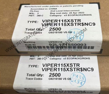 VIPER115XSTR Integrated Circuit Chip Energy Saving Offline High Voltage Converter