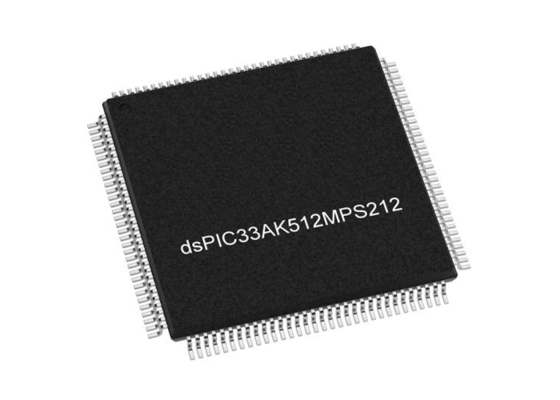 DSPIC33AK512MPS212-I/PT Microcontroller MCU 32Bit Digital Signal Controllers TQFP128