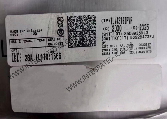 TLV4316IPWR Integrated Circuit Chip Quad 5.5V 10MHz RRIO Operational Amplifier