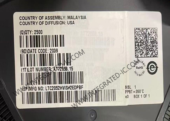 LTC2052HVIS Integrated Circuit Chip Operational Amplifiers SOIC14 Quad Zero Drift Op Amps