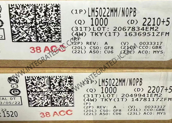 LM5022MM Integrated Circuit Chip 60V Low-Side Controller For Boost And SEPIC
