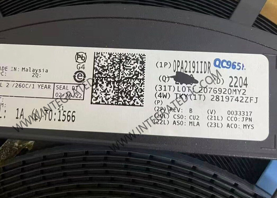 OPA2191IDR Integrated Circuit Chip Low-Power 36V CMOS Precision E-trim™ Operational Amplifier