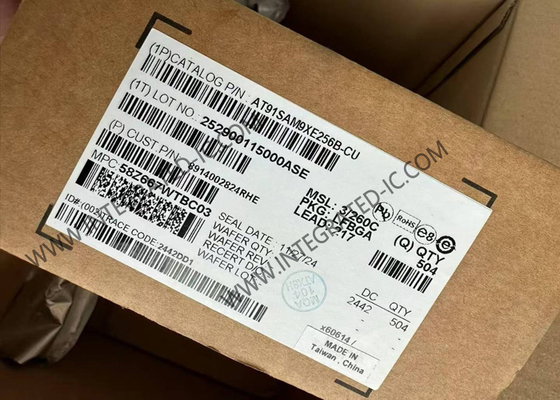 AT91SAM9XE256B-CU Microcontroller MCU 32Bit MCU 180MHz Smart ARM-Based Embedded MCU