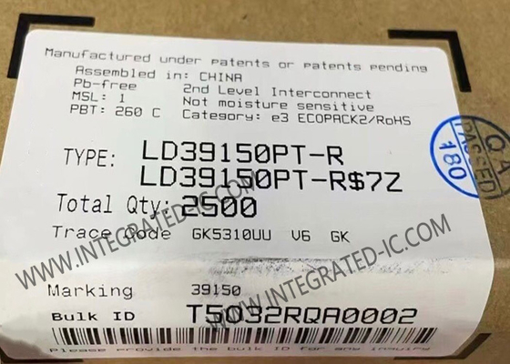 LD39150PT Integrated Circuit Chip Ultra Low Drop BiCMOS Voltage Regulator