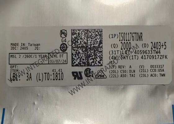ISO1176TDWR Integrated Circuit Chip 2500Vrms Isolated Differential Line Transceiver