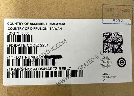 AD8541ARTZ Integrated Circuit Chip 1MHz CMOS Rail To Rail Operational Amplifiers