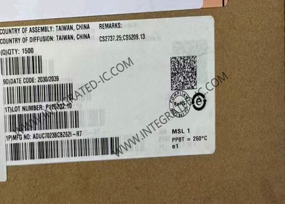 ADUC7023BCBZ62I Microcontroller MCU 44MHz 62KB Flash ARM7 MicroConverter WLCSP-36