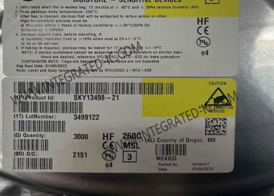 SKY13498-21 Wireless Communication Module 0.7GHz To 2.7GHz SP10T MIPI Antenna Switch Module