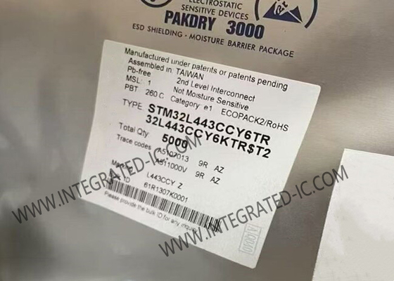 STM32L443CCY6 Microcontroller MCU Embedded MCU 80MHz 32-Bit Single-Core MCU WLCSP49