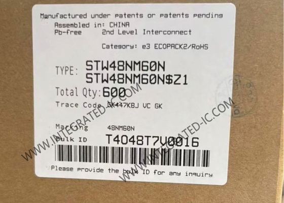 STW48NM60N Integrated Circuit Chip 600V MDmesh II N-Channel Power MOSFET Transistors