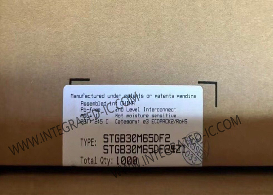 STGB30M65DF2 Integrated Circuit Chip 650V 30A Trench Gate Field Stop IGBT Transistors