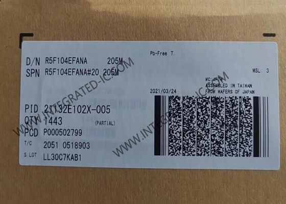 R5F104EFANA Microcontroller MCU Low Power 16-Bit 32MHz RL78/G14 Microcontrollers 40-HWQFN