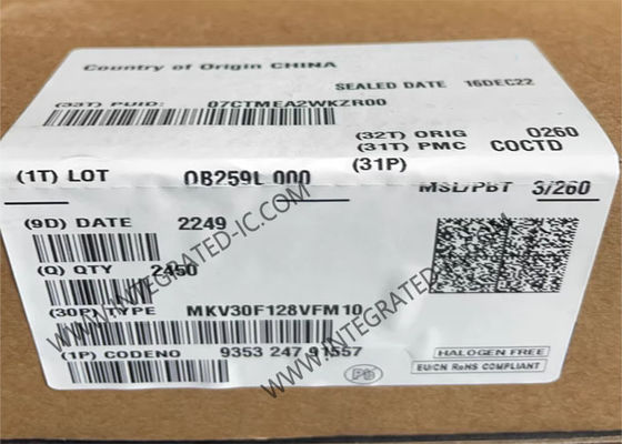 Microcontroller MCU MKV30F128VFM10 100MHz 32-Bit Microcontroller IC 32-HVQFN