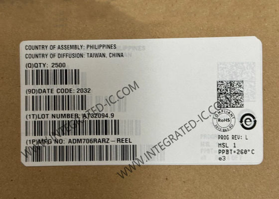 ADM706RARZ Integrated Circuit Chip Microprocessor Supervisory Circuit 3V Voltage Monitors