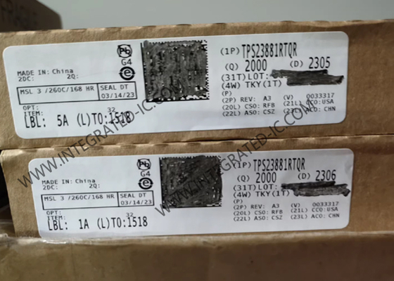 TPS23881RTQR Integrated Circuit Chip 8-Channel PoE 2 PSE Controller Power Over Ethernet