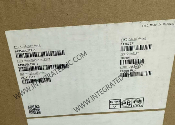 A4950ELJTR Integrated Circuit Chip Full-Bridge DMOS PWM Motor Driver 8-SOIC