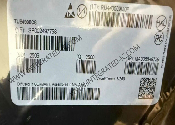 TLE4998C8 Sensor IC XENSIV™ Programmable Linear Hall Sensor TDSO-8 Package