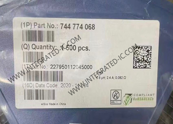 744774068 Integrated Circuit Chip 2.4A 6.8uH 82mΩ Power Inductors