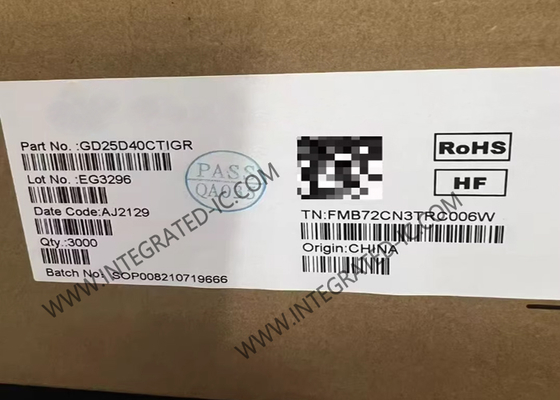 GD25D40CTIGR Memory IC Chip 4Mbit SPI NOR Flash Memory SOP-8 Serial Flash Memory