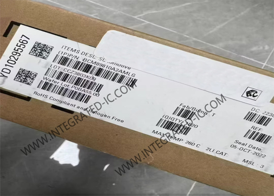 BCM89810A2AMLG Single Port Ethernet RGMII Transceiver IC MLP48 Ethernet Chip​