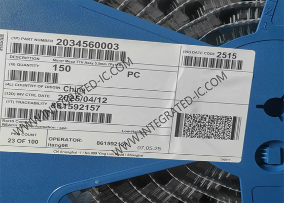 203456-0003 Connectors 1A 30V Mirror Mezz Hermaphroditic Board To Board Connector
