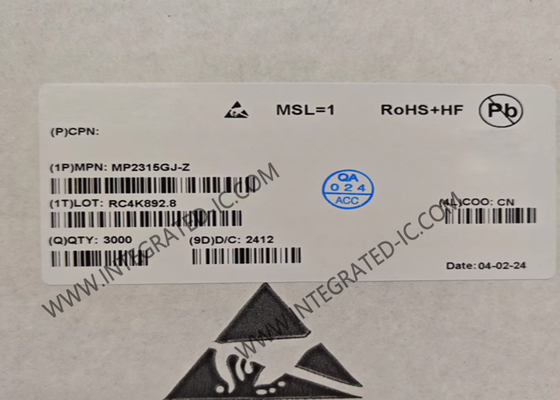 MP2315GJ Integrated Circuit Chip 3A 24V Synchronous Step Down Converter TSOT-23-8
