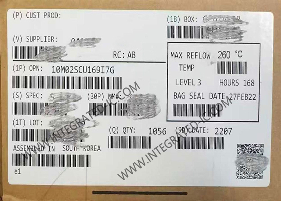 10M02SCU169I7G Field Programmable Gate Array MAX 10 FPGA Programmable Logic Chip LFBGA169