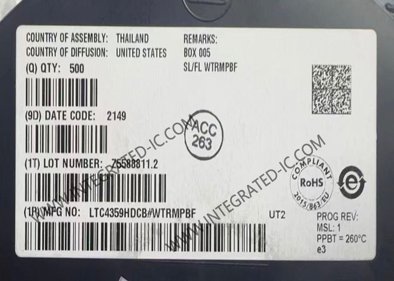 LTC4359HDCB Integrated Circuit Chip 4V To 80V Ideal Diode Controller DFN6