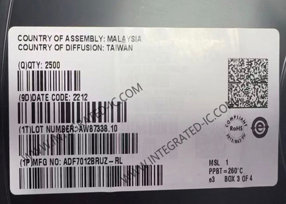 ADF7012BRUZ Wireless Communication Module Multichannel ISM Band FSK/GFSK/OOK/GOOK/ASK Transmitter