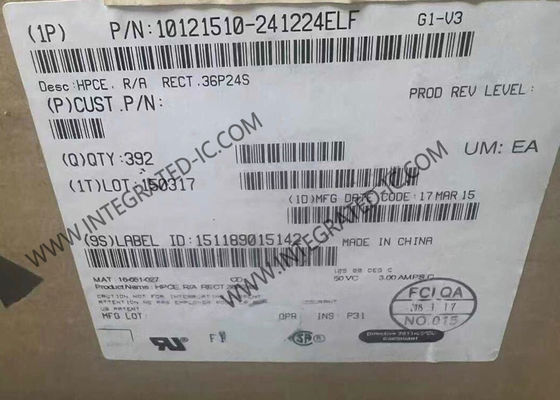 10121510-241224ELF Connectors HPCE Connectors 60POS High Power Card Edge Connectors