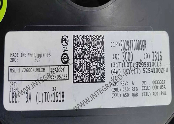 BQ294700DSGR Integrated Circuit Chip Overvoltage Protection With External Delay Capacitor