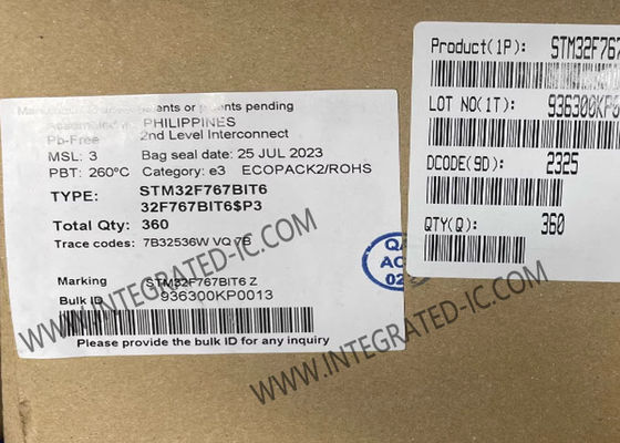 STM32F767BIT6 Microcontroller MCU High Performance ARM Cortex M7 Microcontroller IC